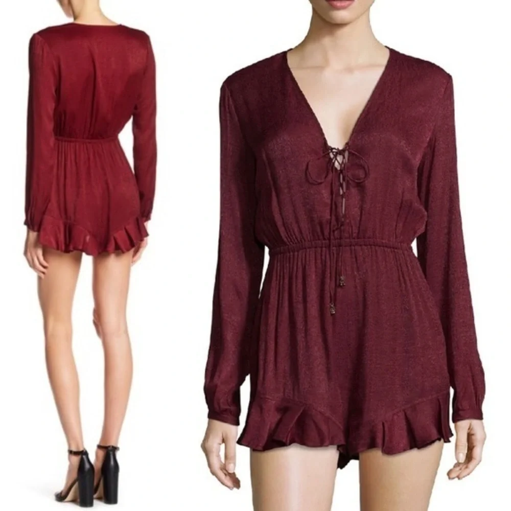 The Jetset Diaries Bougainvillea Romper